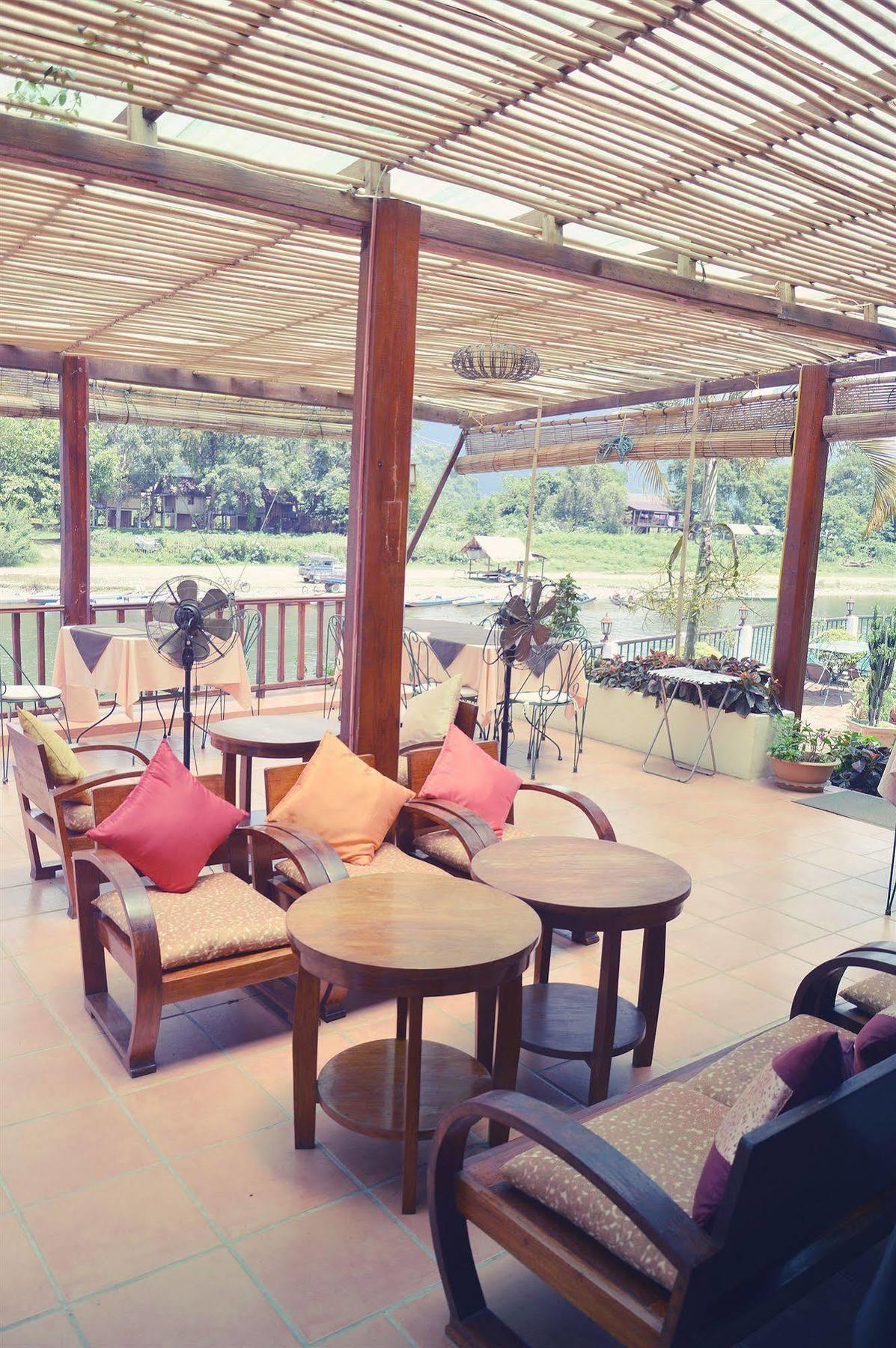 Villa Nam Song Vang Vieng Extérieur photo