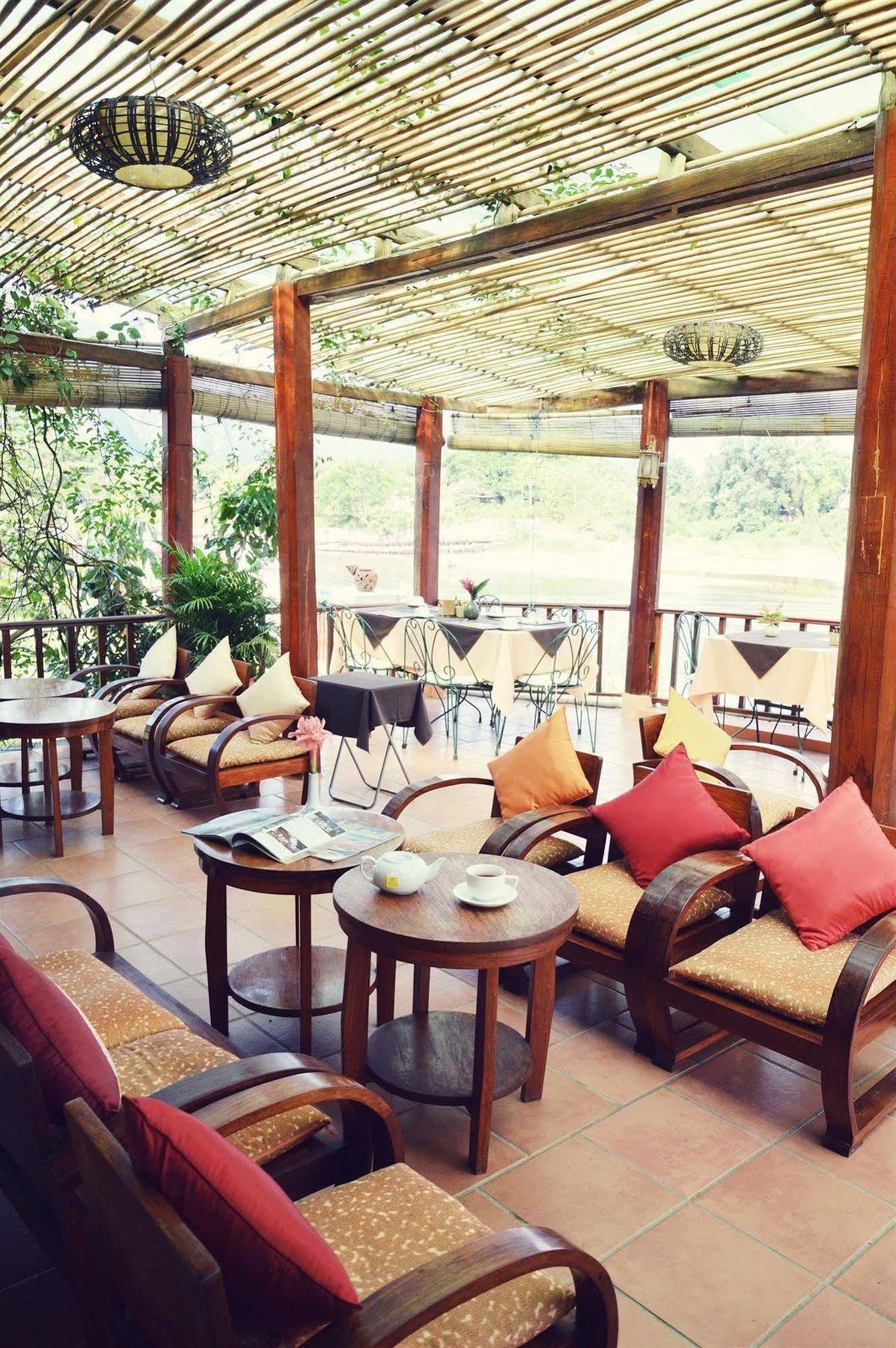 Villa Nam Song Vang Vieng Extérieur photo